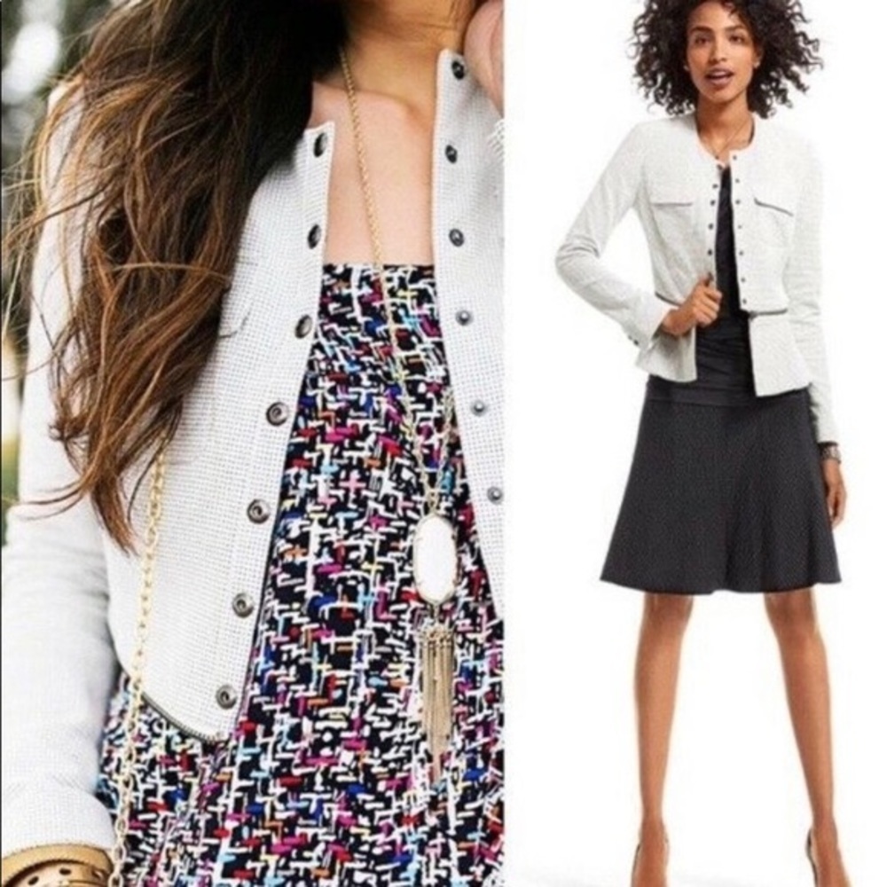CAbi Heather Gray Blazer